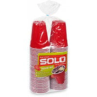 SOLO - Squared Plastic Cups 18oz, 72 Each