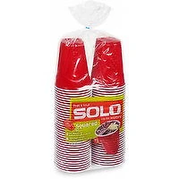 SOLO - Squared Plastic Cups 18oz, 72 Each