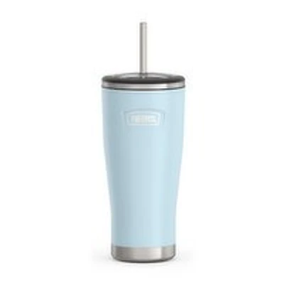 Thermos - Stainless Steel Glacier Cold Cup w/Stainless Steel Straw, 710 Millilitre