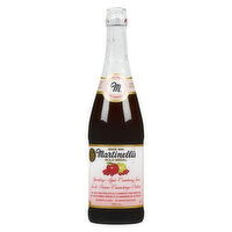 Martinelli's - Sparkling Juice Apple Cranberry Non Alcoholic, 750 Millilitre
