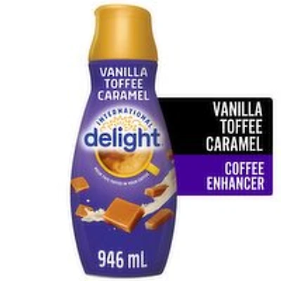 International Delight - Vanilla Toffee Caramel Coffee Creamer, 946 Millilitre