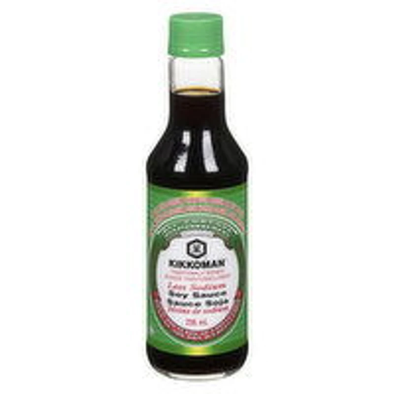 Kikkoman - Low Sodium Soy Sauce, 296 Millilitre