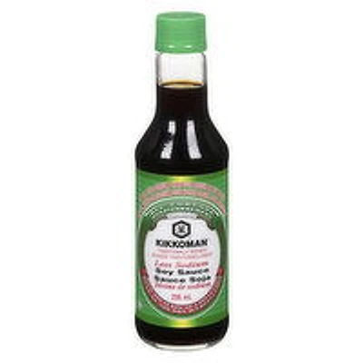 Kikkoman - Low Sodium Soy Sauce, 296 Millilitre
