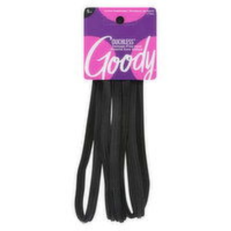 Goody - Slideproof Thin Headwrap - Black, 5 Each