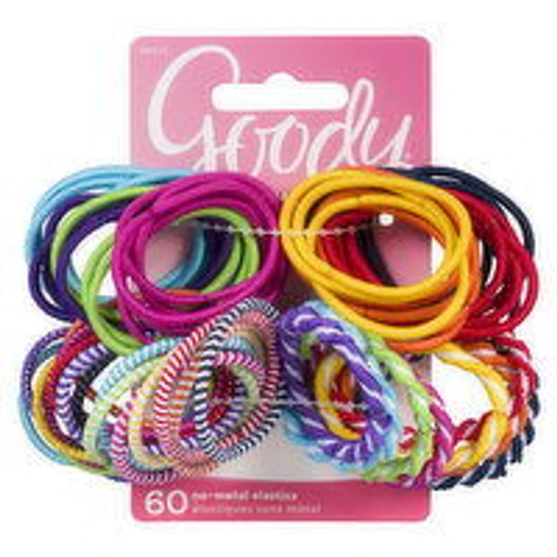 Goody - Ouchless Value Pack Elastics, 60 Each
