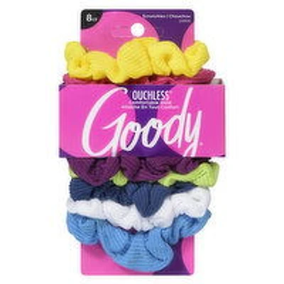 Goody - Ouchless Scrunchie - Jersey Variety, 8 Each