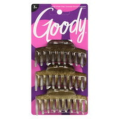 Goody - Half Moon Spiral Claw Clip, 3 Each