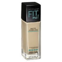 Maybelline - Fit Me! Matte+Poreless Foundation - Porcelain, 30 Millilitre