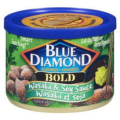 Blue Diamond - Bold Almonds,  Wasabi & Soy Sauce Flavour, 170 Gram