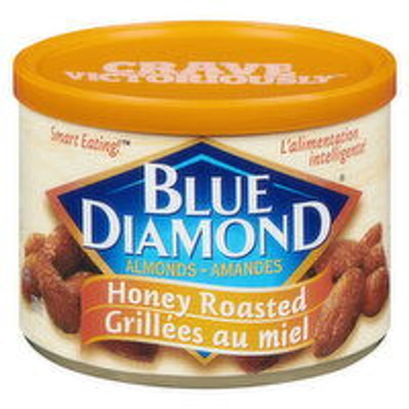 Blue Diamond - Honey Roasted Almonds, 170 Gram
