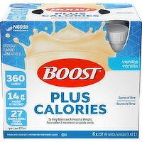 Boost - Meal Replacement Plus Calories - Vanilla, 6 Each