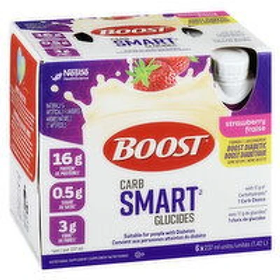 Nestle - Diabetic Nutritional Supplement - Strawberry, 6 Each
