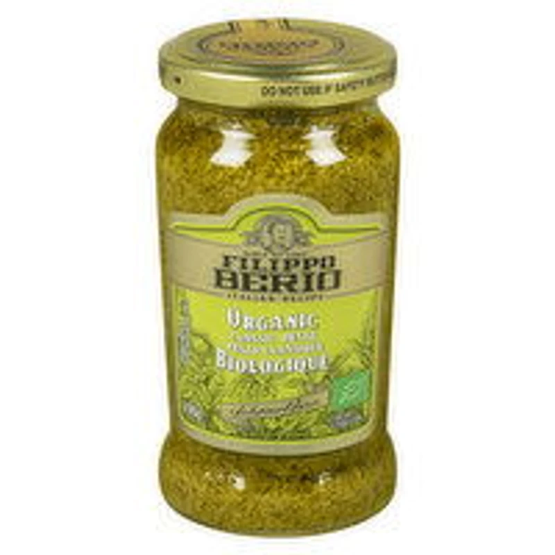 FILIPPO BERIO - Organic Classic Pesto, 190 Gram