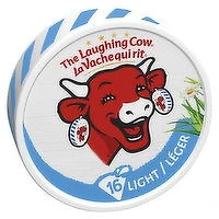The Laughing Cow - Spreadable Cheese Snacks, Light, 16 Each
