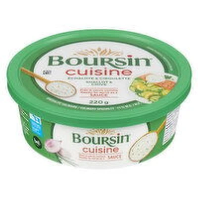 Boursin - Cuisine Shallot Chive, 220 Gram