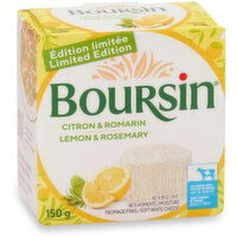 Boursin - Lemon & Rosemary, 150 Gram