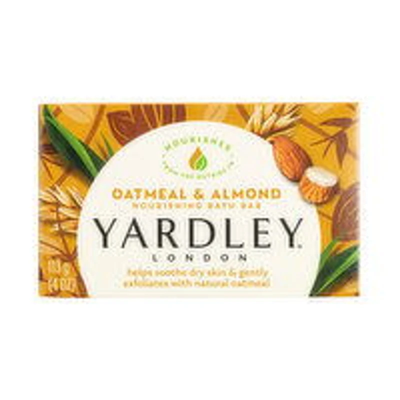 Yardley - Nourishing Bath Bar Oatmeal & Almond, 2 Each