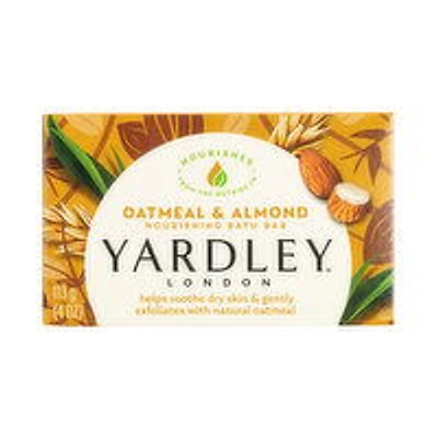Yardley - Nourishing Bath Bar Oatmeal & Almond, 2 Each