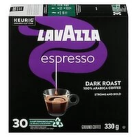 Lavazza - LAVAZZA KC Espresso Dark Roast, 30 Each