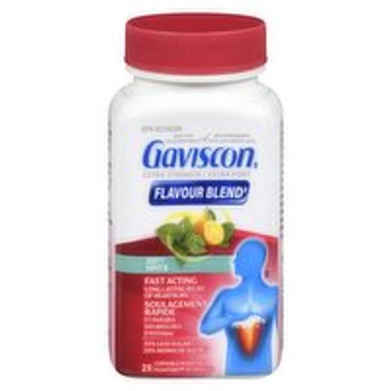 Gaviscon - Zesty Mint - Extra Strength, 25 Each