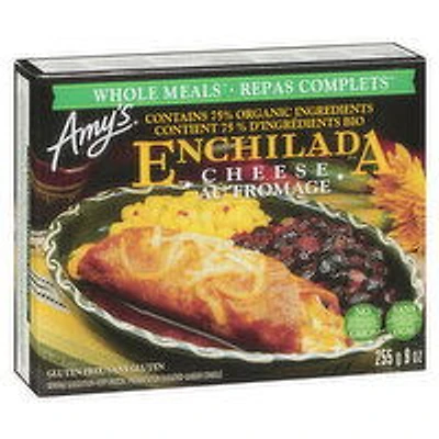 Amy's - Whole Meal Enchilada - Cheese, 255 Gram