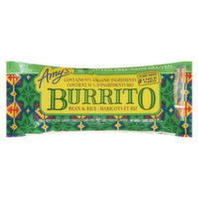 AMY'S - Beans & Rice Burrito GF, 156 Gram
