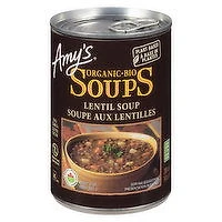 AMY'S - Organic Lentil Soup, 398 Millilitre