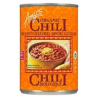 Amy's - Medium Organic Chili with Vegetables, 398 Millilitre
