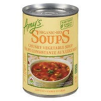 AMY'S - Organic Chunky Vegetable Soup, 398 Millilitre