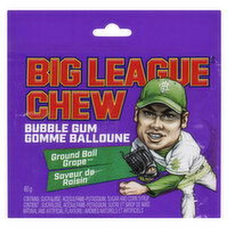 Big League Chew - Bubble Gum Grape, 60 Gram