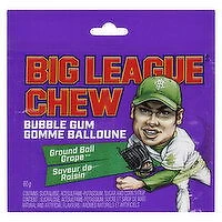 Big League Chew - Bubble Gum Grape, 60 Gram
