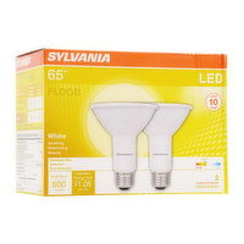 Sylvania - LED 65W Flood PAR30 Soft White Non-Dimmable, 2 Each