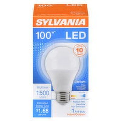 Sylvania - LED 100W A19 Daylight Non-Dimmable Frosted, 1 Each