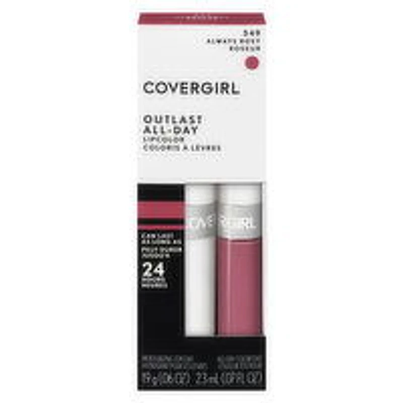 Cover Girl - Outlast All Day Lipcolor - Always Rosy, 2.3 Millilitre