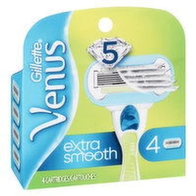 Gillette - Venus Extra Smooth Cartridge, 4 Each