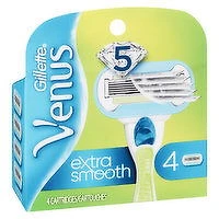 Gillette - Venus Extra Smooth Cartridge, 4 Each