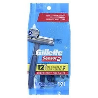 Gillette - Sensor2 Disposable Razor, 12 Each