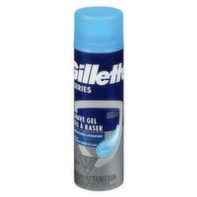 Gillette - Series Shave Gel - Moisturizing, 198 Gram