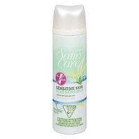 Gillette - Satin Care Shave Gel - Sensitive Skin Aloe Vera, 198 Gram