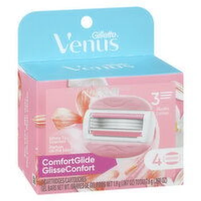 Gillette - Venus Comfort Glide White Tea Cartridges, 4 Each