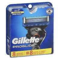 Gillette - Fusion Pro Glide Manual Blade Refills, 8 Each
