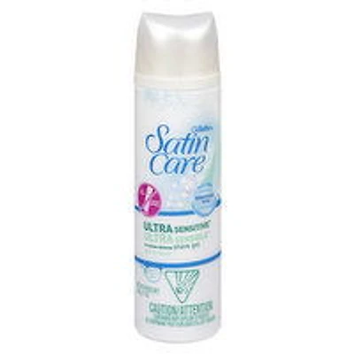 Gillette - Satin Care Ultra Sensitive Shave Gel, 198 Gram