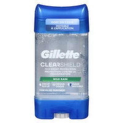 Gillette - Clear Gel Wild Rain, 108 Gram