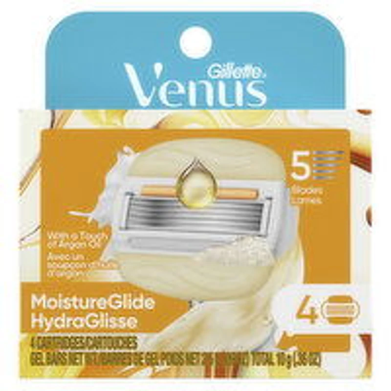 Venus - Moisture Glide 4CT Cart, 4 Each