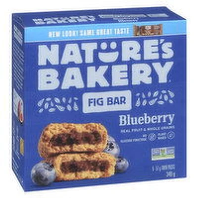Nature's Bakery - Fig Bar, Blueberrry, 6 Each