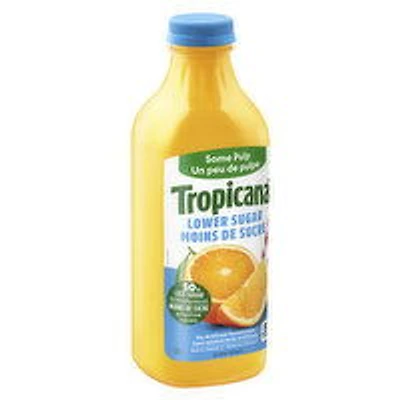 Tropicana - Tropicana Low Sugar Orange Some Pulp, 1.36 Litre