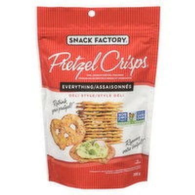 Snack Factory - Pretzel Crisps -Everything, 200 Gram
