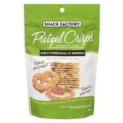 Snack Factory - Pretzel Crisps -Garlic Parmesan, 200 Gram