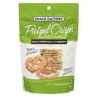 Snack Factory - Pretzel Crisps -Garlic Parmesan, 200 Gram