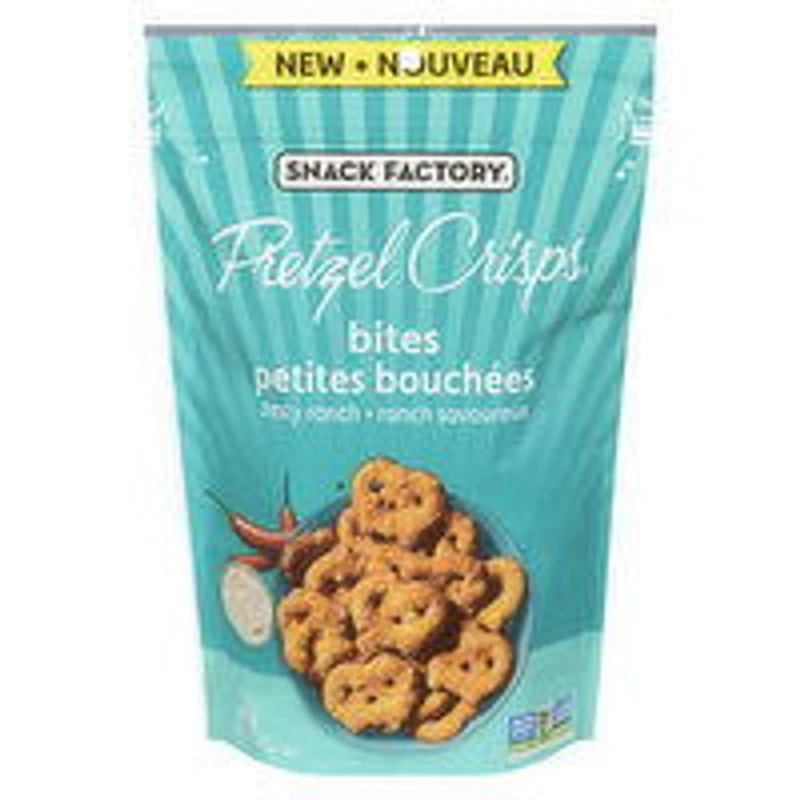 Snack Factory - Pretzel Crisps Zesty Ranch, 240 Gram